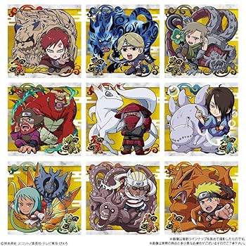 Amazon | にふぉるめーしょん NARUTO-ナルト- 疾風伝 忍界シール